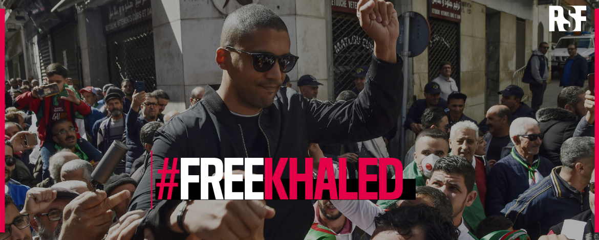 Khaled Drareni, bild från rsf.org