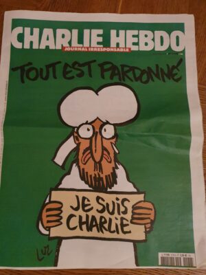 Omslag tidning Charlie Hebdo
